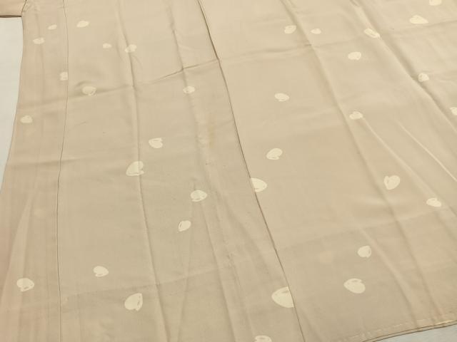平和屋着物●長襦袢　無双仕立て　兎　正絹　逸品　AABH4984fy