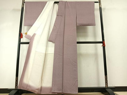 平和屋着物●江戸小紋　角通し　正絹　逸品　AABH5018fy