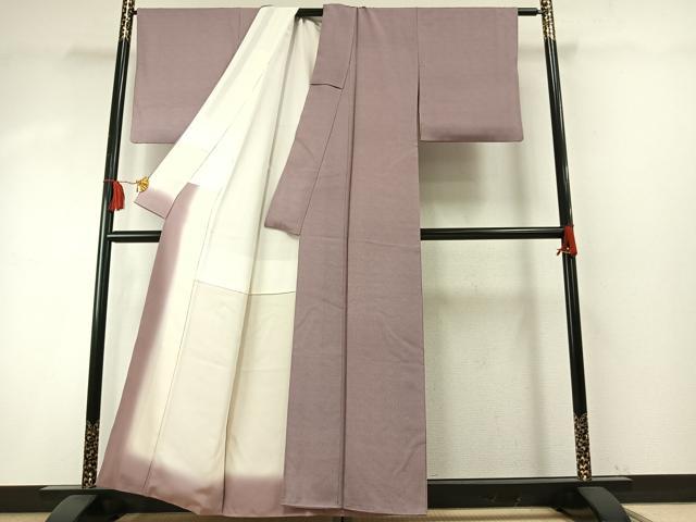 平和屋着物●江戸小紋　角通し　正絹　逸品　AABH5018fy