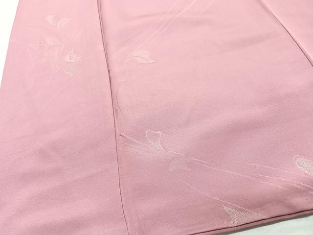 平和屋着物■上質な小紋　草花文　正絹　逸品　CABF4887xe