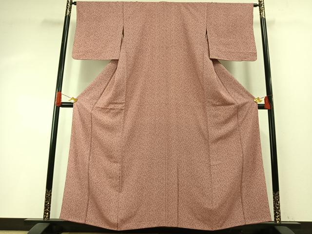 平和屋着物●重要無形文化財　人間国宝　中村勇二郎　江戸小紋　南天文　正絹　逸品　AABH5065fy