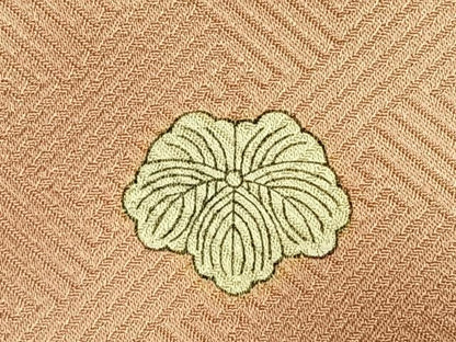 平和屋着物●豪華色留袖　刺繍　草花文　金彩　正絹　逸品　AABH5066fy