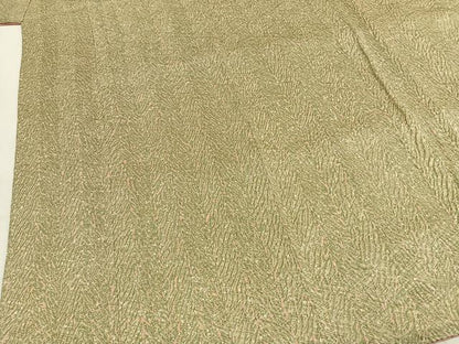 平和屋着物●名門　藤娘きぬたや・総絞り(杢目絞り)　小紋　正絹　逸品　未使用　AABH5070fy
