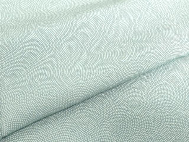 平和屋着物▽江戸小紋　単衣　鮫小紋柄　正絹　逸品　DABE4234az