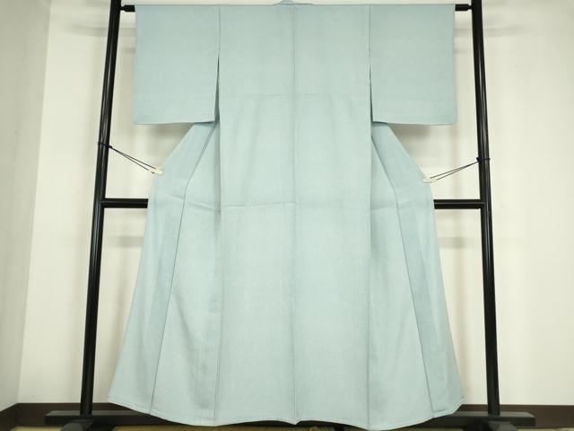 平和屋着物▽江戸小紋　単衣　鮫小紋柄　正絹　逸品　DABE4234az