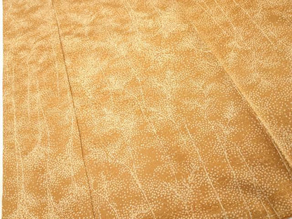 平和屋着物■上質な小紋 枝葉文 正絹 逸品 未使用 DABE2973cd