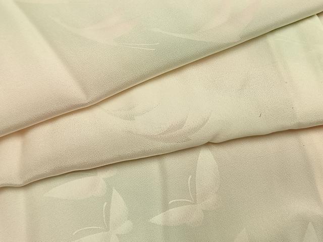 平和屋着物●長襦袢　無双仕立て　舞蝶飛鳥文　暈し染め　正絹　逸品　AABH5117fy
