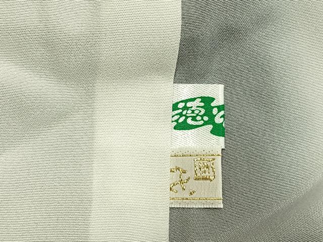 平和屋着物●江戸小紋　雪輪花文　正絹　逸品　未使用　AABH5123fy