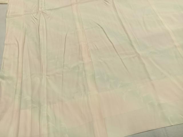 平和屋着物●長襦袢　無双仕立て　舞蝶飛鳥文　暈し染め　正絹　逸品　AABH5117fy