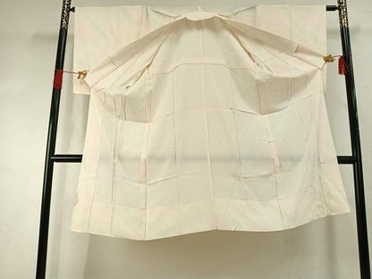 平和屋着物●長襦袢　無双仕立て　舞蝶飛鳥文　暈し染め　正絹　逸品　AABH5117fy