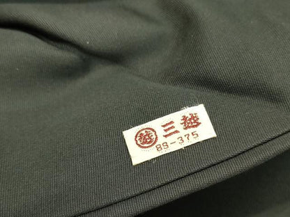 平和屋着物●高久空木の娘　高久尚子　ろうけつ染　塩瀬　九寸名古屋帯　椿　黒地　三越扱い　正絹　逸品　DABD5839fe
