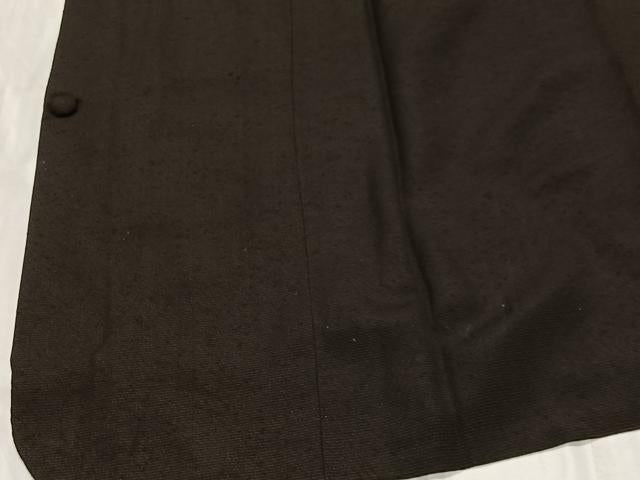 平和屋着物＃道行コート　赤墨色　逸品　CABE5033ua