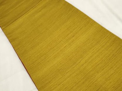 平和屋着物◎両面全通柄袋帯 紬地 正絹 逸品 AABH8011wj