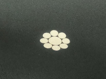 平和屋着物■豪華黒留袖 駒刺繍 御所車鴛鴦花文 金銀彩 正絹 逸品 DABE8655qa