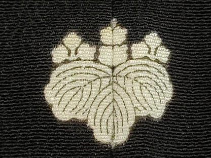 平和屋着物■豪華黒留袖 扇面草花文 金彩 正絹 逸品 DABE7683cd