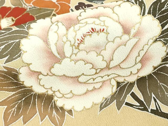 平和屋着物■豪華黒留袖 花鳥文 金彩 正絹 逸品 DABE7679cd