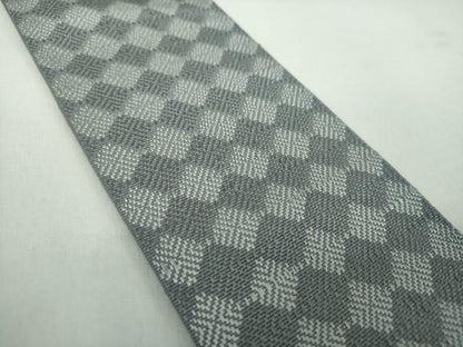平和屋着物●男性　本場筑前博多織　角帯　菱繋ぎ　正絹　逸品　DABE5235ps