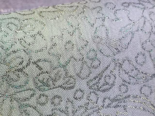 平和屋本店●極上　久保田一竹　幻の辻が花　太鼓柄袋帯　金銀糸　逸品　DZAB6498kh6