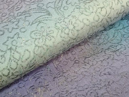平和屋本店●極上　久保田一竹　幻の辻が花　太鼓柄袋帯　金銀糸　逸品　DZAB6498kh6