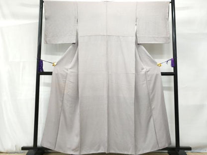 平和屋着物■上質な小紋　縞　正絹　逸品　CABF6811fb