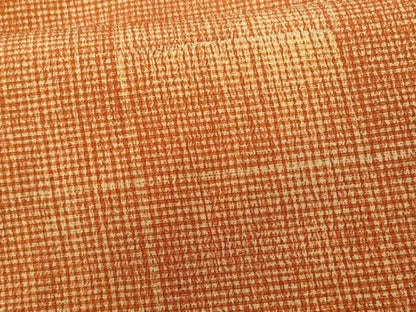 平和屋着物■上質な小紋　格子柄　正絹　逸品　CABF6807fb