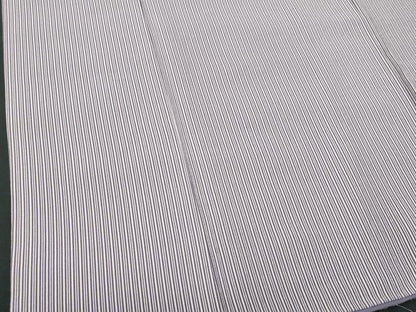 平和屋着物■上質な小紋　縞　正絹　逸品　CABF6811fb