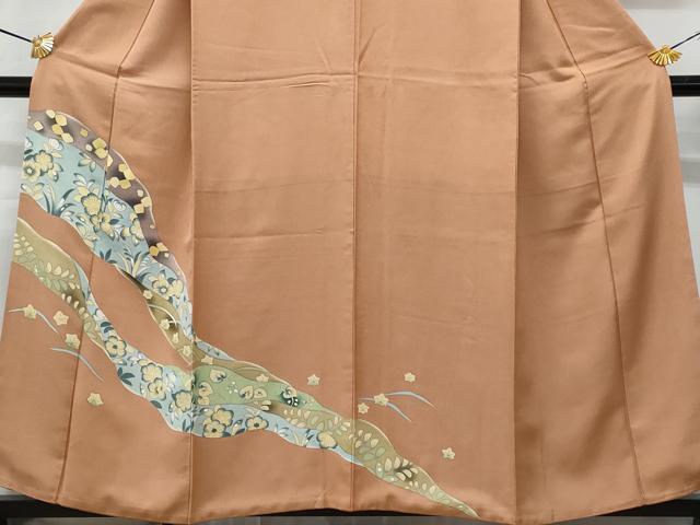 平和屋着物■訪問着　辻が花　鬼しぼ縮緬　正絹　逸品　CABF6838fb