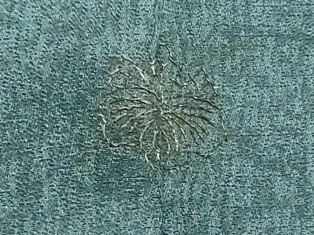 平和屋着物■訪問着　刺繍　花丸文　暈し染め　金彩　正絹　逸品　CABF6833fb
