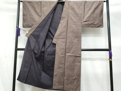 平和屋着物■男性　本場大島紬　120亀甲　総詰め　正絹　逸品　CABF6850fb