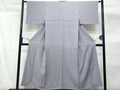 平和屋着物■上質な色無地　藤色　正絹　逸品　CABF6854fb