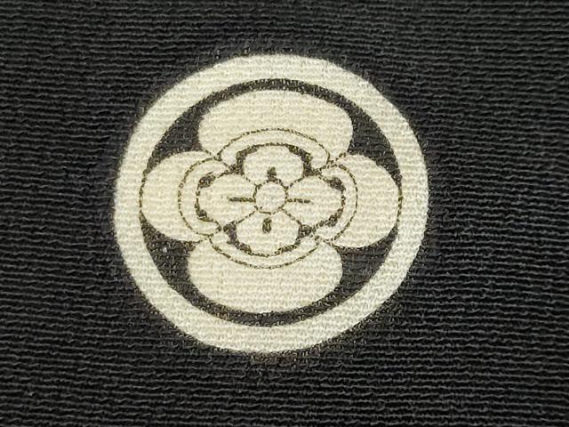 平和屋着物■豪華黒留袖 刺繍 桐 金銀彩 正絹 逸品 CABF6828fb