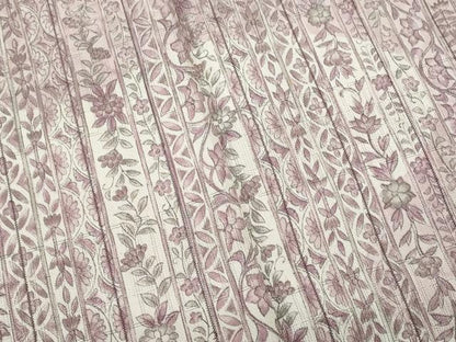 平和屋着物■上質な小紋 紬地 花間道 正絹 逸品 CABF6868fb