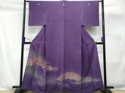 平和屋着物■豪華色留袖 寿光織 草花文 金糸 正絹 逸品 CABF6887fb