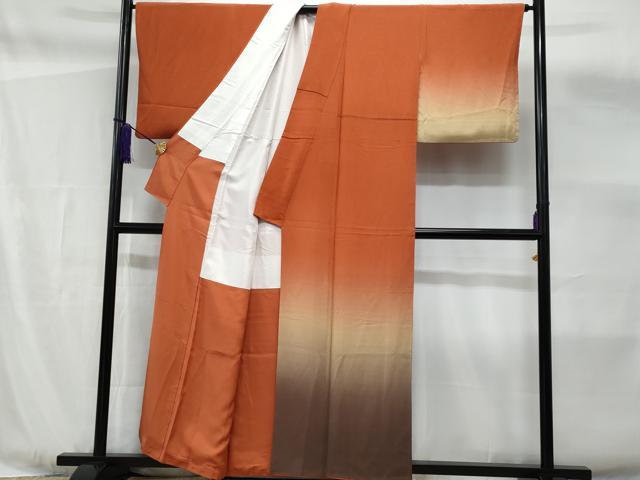 平和屋着物■訪問着 暈し染め 鬼しぼ縮緬 正絹 逸品 CABF6883fb