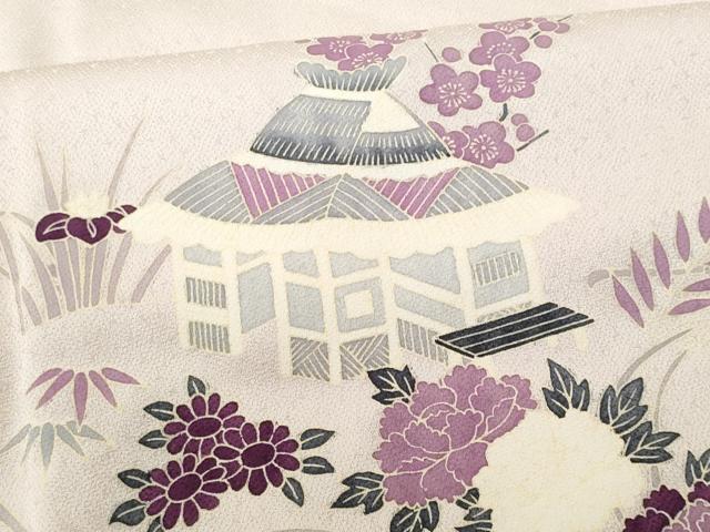 平和屋着物■訪問着　御所解文　正絹　逸品　未使用　CABF6870fb