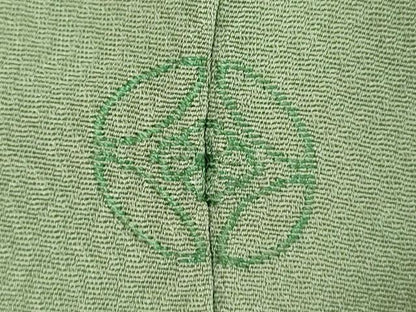 平和屋着物■無地絵羽訪問着 立波地紋 柳茶色 正絹 逸品 DABE7755cd