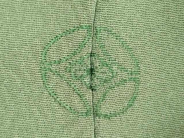 平和屋着物■無地絵羽訪問着 立波地紋 柳茶色 正絹 逸品 DABE7755cd