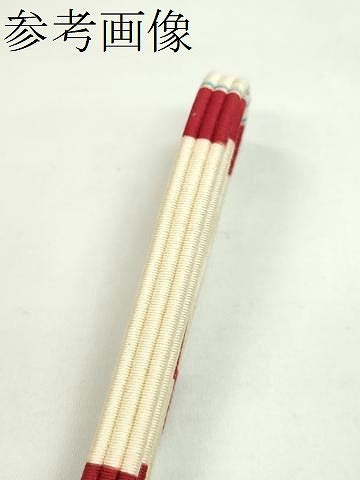 平和屋着物●和装小物　帯締め10本セット　冠組　唐組　大和組　正倉流手組み　金糸　逸品　未使用　CABF7306ju