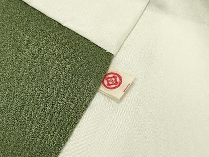 平和屋着物●訪問着　刺繍　人物風景文　松坂屋扱い　正絹　逸品　未使用　DABD5958fe