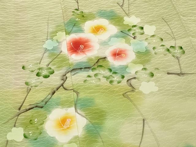 平和屋着物●訪問着　手描き　枝花文　暈し染め　正絹　逸品　AABH8967cs 平和屋着物□訪問着 枝花文 暈し染め 正絹 逸品 AABI4157sx - メルカリ