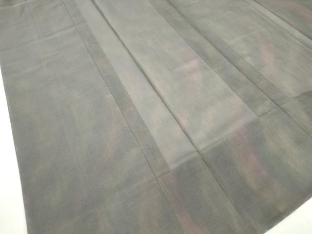 平和屋着物▽道行コート　スリーシーズン　春夏秋　塵除け　紗　霞文　ロング丈　正絹　逸品　DABE4439az