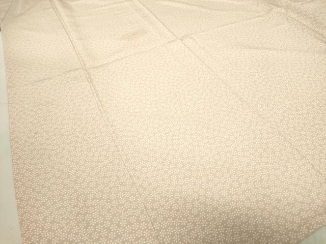 平和屋着物▽江戸小紋　単衣　小花文　正絹　逸品　DABE4486az