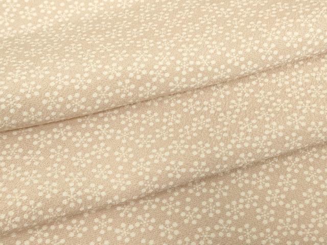 平和屋着物▽江戸小紋　単衣　小花文　正絹　逸品　DABE4486az