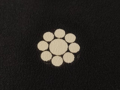 平和屋着物■豪華黒留袖 作家物 駒刺繍 立波舟花文 暈し染め 金彩 正絹 逸品 CABF4159ev