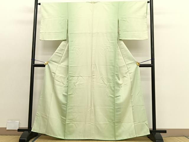 平和屋着物▽上質な小紋　単衣　亀甲文　正絹　逸品　AABF2730jh 平和屋着物□上質な小紋 亀甲花鳥文 正絹 逸品 CABF3174ze