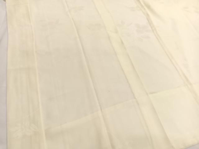 平和屋着物■長襦袢　無双仕立て　枝花地紋　暈し染め　正絹　逸品　BAAX2059hv