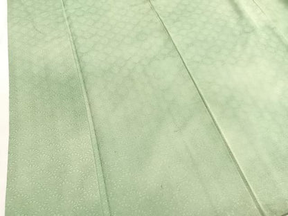 平和屋着物■上質な小紋 菊青海波 正絹 逸品 BAAX2089hv