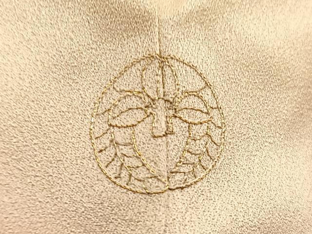 平和屋着物■訪問着　刺繍　流水花文　暈し染め　金彩　伊勢丹扱い　正絹　逸品　BAAX2084hv