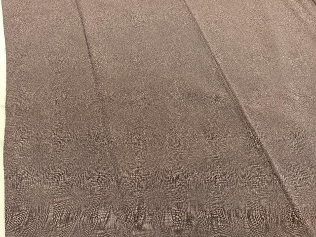 平和屋着物□江戸小紋 鮫小紋柄 鬼しぼ縮緬 正絹 逸品 BAAX2135hv