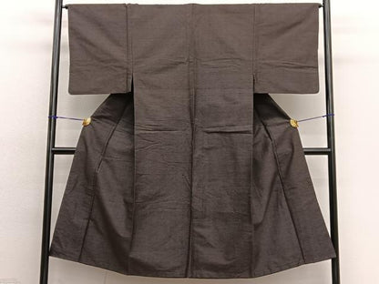 平和屋着物■男性　紬　霞文　正絹　逸品　BAAX2117hv